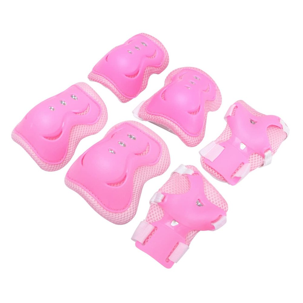Yardwe 6pcs Elbow Pads Adult Wrist Guards Knee Pads and Wrist Guards for Outdoor Sports Safety