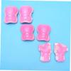 Yardwe 6pcs Elbow Pads Adult Wrist Guards Knee Pads and Wrist Guards for Outdoor Sports Safety view 2
