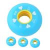 Anneome 4pcs Roller Skate Wheels Pu Rubber Replacement Wheels for Indoor and Outdoor Skating Stylish Design for Smooth Gliding and Stability view 1