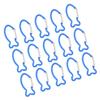 CORHAD 15pcs Climbing Safe Quick Release Fish Shaped Snap Hooks for Hiking Carabiner Buckle Outdoor Camping Tools view 1