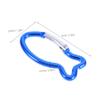 CORHAD 15pcs Climbing Safe Quick Release Fish Shaped Snap Hooks for Hiking Carabiner Buckle Outdoor Camping Tools view 2