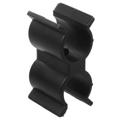 Anneome Double Pipe Clamp Connector Sturdy Holder for Yacht Boat Accessory for Pipes Easy to Install and Use for Rv Applications