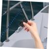 Anneome Double Pipe Clamp Connector Sturdy Holder for Yacht Boat Accessory for Pipes Easy to Install and Use for Rv Applications view 3