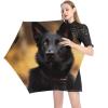 SYJTGDE Umbrella,Black German Shepherd Dog 5 Fold Umbrella,small Portable Travel Folding Umbrella,versatile Compact Umbrellas. view 4