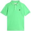 AEROPOSTALE Boys Polo Shirt - Soft Cotton Stretch Classic Fit Athletic Short Sleeve Collared Golf Polo Shirt for Boys, Size 14-16, Green view 1