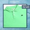 AEROPOSTALE Boys Polo Shirt - Soft Cotton Stretch Classic Fit Athletic Short Sleeve Collared Golf Polo Shirt for Boys, Size 14-16, Green view 2