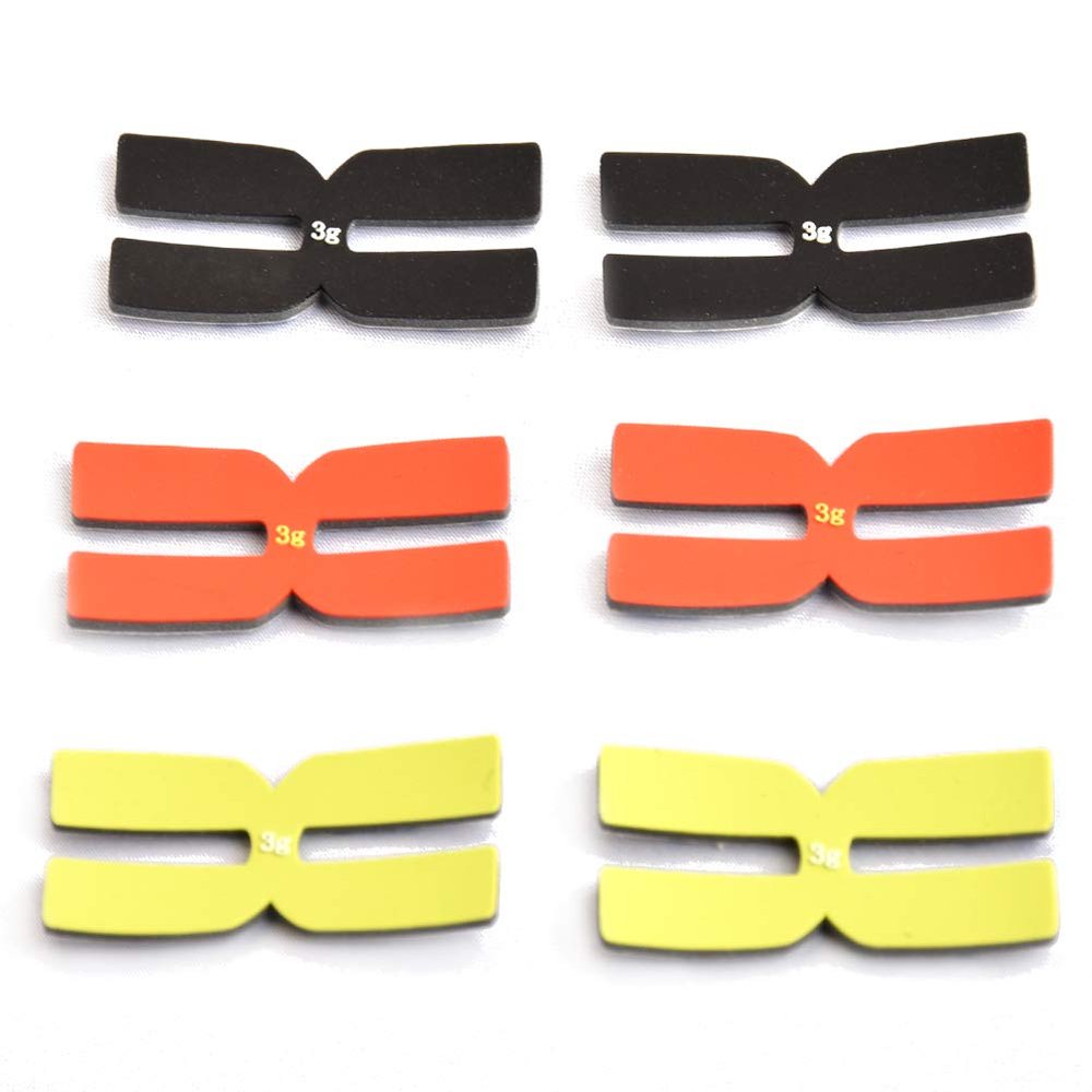 ZEFENGS Balance Bar H-Shaped Tennis Badminton Racket Weight and Balance Strips Silicone Balance Tape, red, green, black