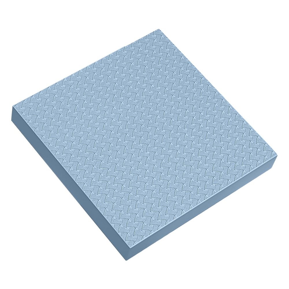 QSTDGVPW TPE Foam Balance Pad for Men Women Stability Trainer Soft Non-Slip Heavy Duty Bodybuilding Exercise Pad Mat Pad, Blue 40x40x5cm
