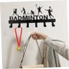 GANAZONO 1set Medal Display Hanger Rack Frame Creative Wall Organizer for Medals and Awards Easy to Install for Sports Recognition and Achievement Storage view 4