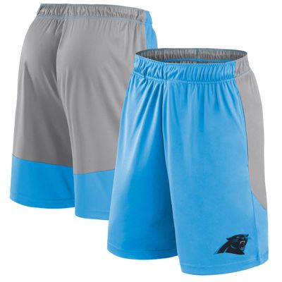 Fanatics Men's Blue Carolina Panthers Big & Tall Team Logo Shorts