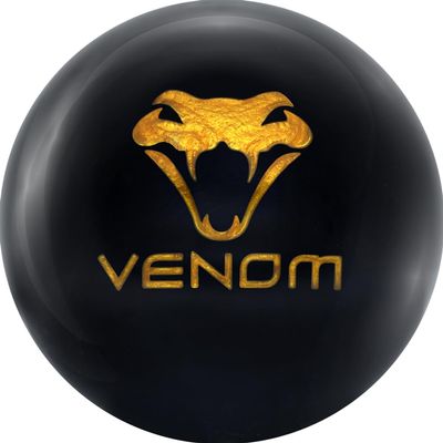 Bowlerstore Products Motiv PRE-DRILLED Black Venom Bowling Ball 14lbs