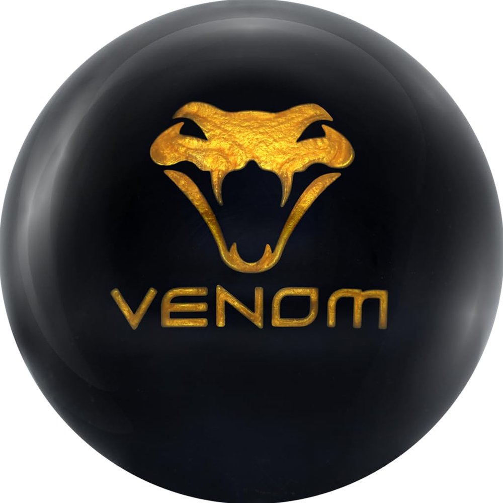 Bowlerstore Products Motiv PRE-DRILLED Black Venom Bowling Ball 14lbs