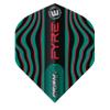 Winmau Prism Alpha Fyre Black, Turquoise and Red Dart Flights - 10 Sets per Pack (30 Dart Flights in Total) view 3