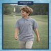 AEROPOSTALE Boys Polo Shirt - Soft Cotton Stretch Classic Fit Athletic Short Sleeve Collared Golf Polo Shirt for Boys, Size 10-12, Grey view 2