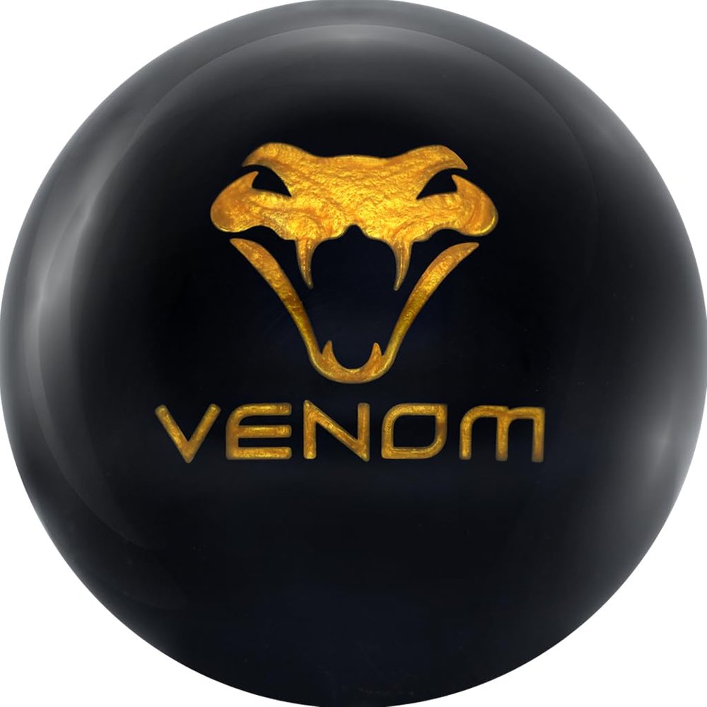 Bowlerstore Products Motiv PRE-DRILLED Black Venom Bowling Ball 13lbs