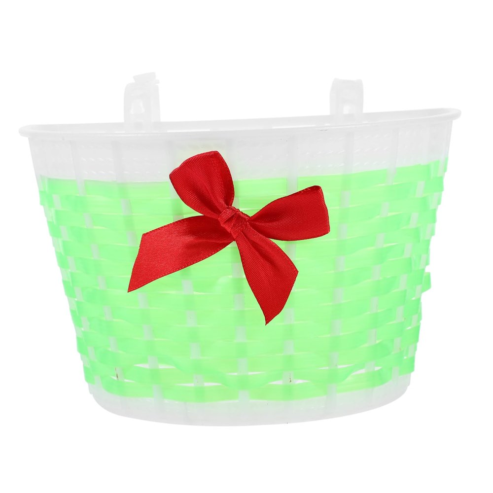 HANABASS Boy Girl's Scooter Bike Decorative Basket Cycle Storage Container Easy Install Scooter Accessories for Boys and Girls Random Style