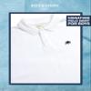 AEROPOSTALE Boys Polo Shirt - Soft Cotton Stretch Classic Fit Athletic Short Sleeve Collared Golf Polo Shirt for Boys, Size 14-16, White view 2