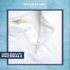 AEROPOSTALE Boys Polo Shirt - Soft Cotton Stretch Classic Fit Athletic Short Sleeve Collared Golf Polo Shirt for Boys, Size 14-16, White view 3