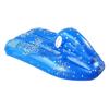 HANABASS Inflatable Snow Tube for Boys and Girls Heavy Duty PVC Sledding Circle for Snow Games Design for Skiing Skating Portable Lightweight Fun for view 1