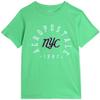 AEROPOSTALE Boys Graphic Tees - Soft Cotton Blend Boys Shirts - Short Sleeve Crewneck T-Shirts with Logo Print (4-16), Size 4, Green view 1