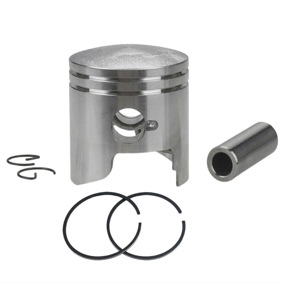 SAIL MARINE 3B2-00001-0 Piston Kit,3B2-00011-0 Piston Ring for Tohatsu Nissan Boat Motor 9.8HP 8HP 50MM 2 Stroke Outboard Engine Mercury 6HP