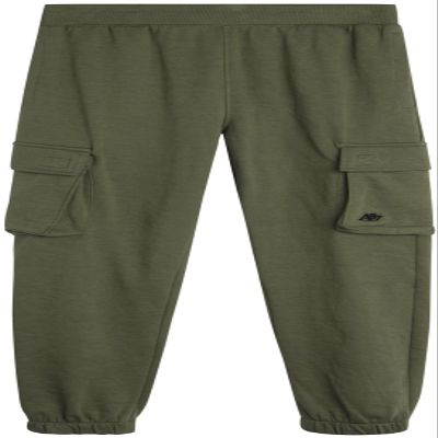 AEROPOSTALE Active Boys Sweatpants - Super Soft Fleece Boys Athletic Jogger Pants Kids Activewear with Pockets (Sizes: 4-16), Size 4, Olive Cargo