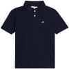 AEROPOSTALE Boys Polo Shirt - Soft Cotton Stretch Classic Fit Athletic Short Sleeve Collared Golf Polo Shirt for Boys, Size 8, Navy view 1