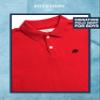 AEROPOSTALE Boys Polo Shirt - Soft Cotton Stretch Classic Fit Athletic Short Sleeve Collared Golf Polo Shirt for Boys, Size 10-12, Red view 2