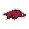Arkansas Razorbacks Vinyl Decal Sticker (White, 10-Inch) view 1