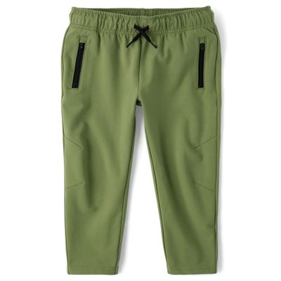 The Children's Place,Boys,Soft Tech Pull On Jogger Pants,Olive,X-Large