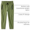 The Children's Place,Boys,Soft Tech Pull On Jogger Pants,Olive,X-Large view 2