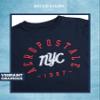 AEROPOSTALE Boys Graphic Tees - Soft Cotton Blend Boys Shirts - Short Sleeve Crewneck T-Shirts with Logo Print (4-16), Size 5-6, Navy view 3