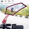 YEDECOR A Pairs of Bicycle Mirror, 360 Degree Rotation Rearview Side Mirror Handlebar Mount Rear View Mirror for Scooter Moped Bike Mountain Road Bike Motorcycle,Gold view 2