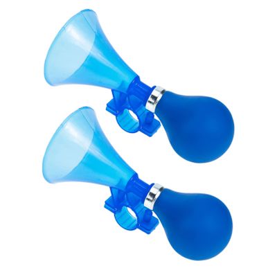 BRIGHTFUFU 2pcs Bicycles Squeeze Horns for Boys and Girls Air Pressure Bike Bell Tone Suitable for Mountain Road Bikes Bright Colors for Boys Girls