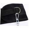 Mipcase Adjustable Weight-bearing Iron Chain Belt for Strength Training Protective Lumbar Brace Strap for Pull-up Support Back Support for Fitness Fit for Men and Women Black view 2