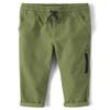 The Children's Place,Baby Boys,and Toddler Roll Hem Pull On Pant,Truly Olive Roll Hem,4 Years view 1