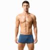 Wayonge Mens Boxers Shorts with Mesh Inner Thongs Breathable and Quick Dry Men Sports Underwear Boxer Briefs (Blue,Medium) view 2