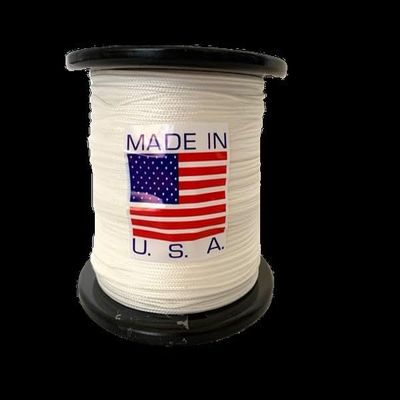 JB Line One Hollow Spliceable Braided Fishing Line 300LB White (150 Yards)