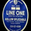 JB Line One Hollow Spliceable Braided Fishing Line 300LB White (150 Yards) view 2