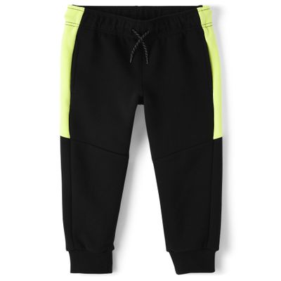 The Children's Place,Boys,Active Scuba Knit Jogger Pants,Black,Small