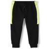 The Children's Place,Boys,Active Scuba Knit Jogger Pants,Black,Small view 1