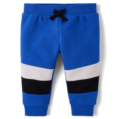 The Children's Place,Baby Boys,and Toddler Fleece Jogger Pants,Cool Cobalt,18 Months,24 Months