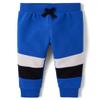 The Children's Place,Baby Boys,and Toddler Fleece Jogger Pants,Cool Cobalt,18 Months,24 Months view 1