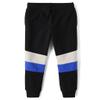 The Children's Place,Boys,Active Fleece Jogger Pants,Black Striped,X-Large view 1