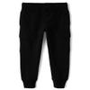 The Children's Place,Boys,Active Fleece Jogger Pants,Black Cargo,XX-Large view 1