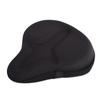 BESPORTBLE Breathable Bike Saddle Cover for Comfort and Gel Seat Protector for Mountain and Road Cycling and Easy to Clean Black Single Pack view 1