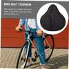 BESPORTBLE Breathable Bike Saddle Cover for Comfort and Gel Seat Protector for Mountain and Road Cycling and Easy to Clean Black Single Pack view 2