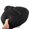 BESPORTBLE Breathable Bike Saddle Cover for Comfort and Gel Seat Protector for Mountain and Road Cycling and Easy to Clean Black Single Pack view 3