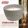 Coleman Outdoor Citronella Candle for Patio, Backyard, Ideal for Camping and Relaxation, Up to 25 Hours Burn Time, Grey, 11oz view 2