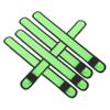 Mipcase 5pcs Led Slap Wristbands for Night Running Walking and Sports Safety Armbands Clapping Function for Enhanced Visibility and Comfort view 1